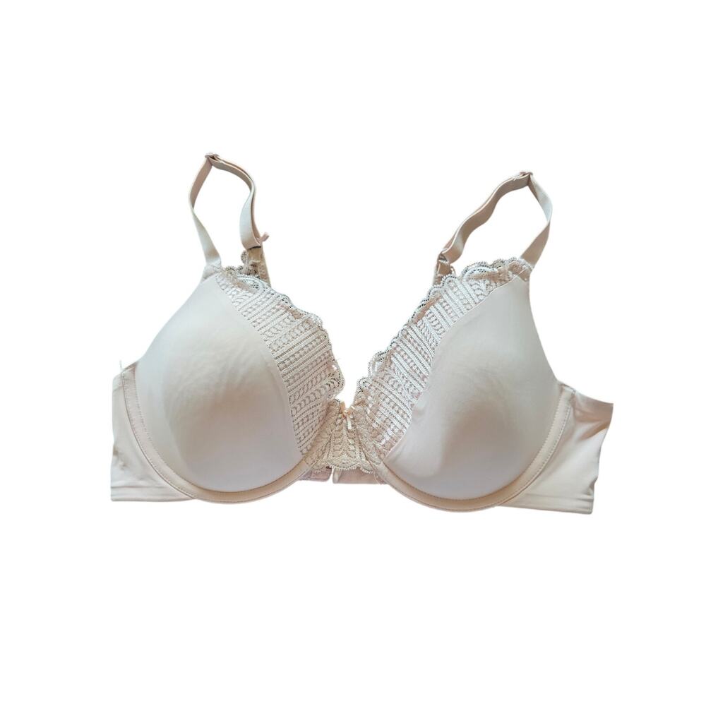 Maidenform 34D Womens Bra Tan Underwired‎ Adjustable Straps Full Coverage